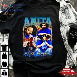 Anita Max Wynn Collage Design Drake Tshirt