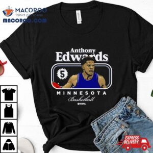 Anthony Edwards Minnesota Cover Shirt