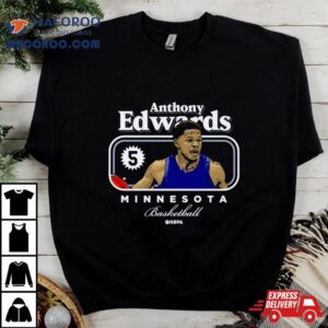 Anthony Edwards Minnesota Cover Tshirt