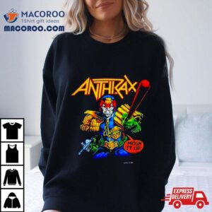 Anthrax Judge Dredd Mosh It Up Shirt