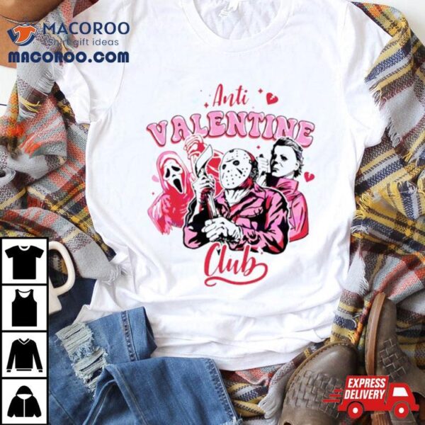 Anti Valentine Club Ghostface Love Shirt