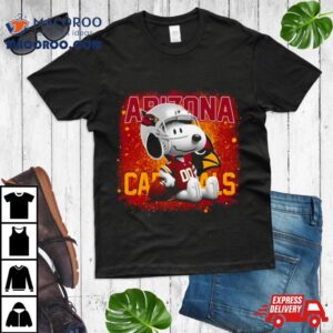 Arizona Cardinals Football Mix Snoopy T Shirt