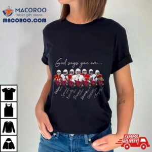 Arizona Cardinals God Says You Are Unique Special Lovely Precious Strong Chosen Forgiven Tshirt