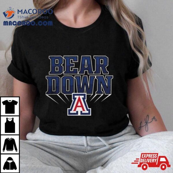 Arizona Wildcats Team Hometown Collection Bear Down T Shirt