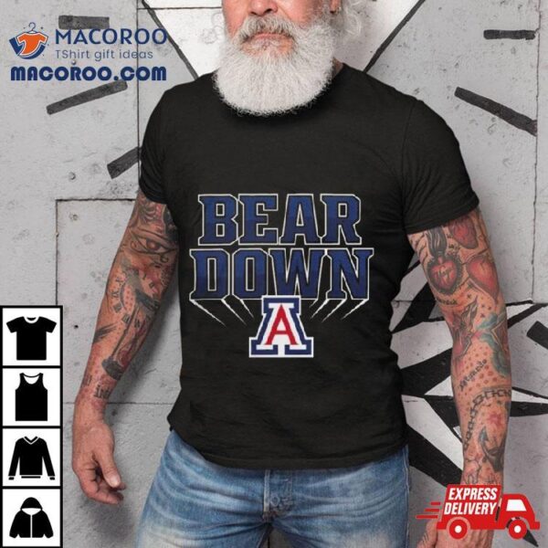 Arizona Wildcats Team Hometown Collection Bear Down T Shirt