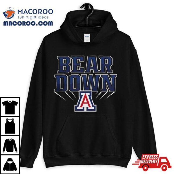 Arizona Wildcats Team Hometown Collection Bear Down T Shirt