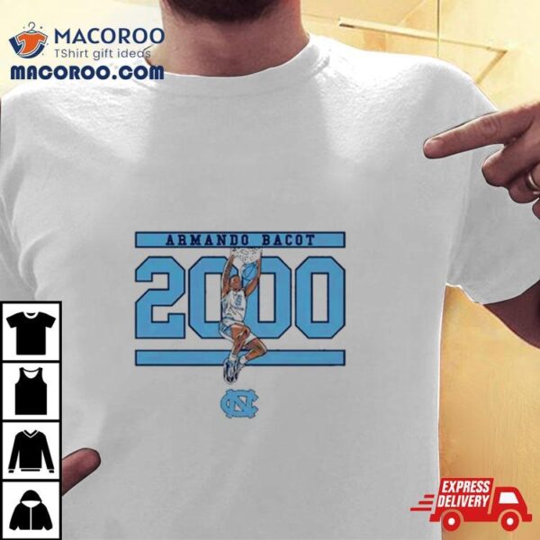 Armando Bacot 2k Unc Basketball Shirt