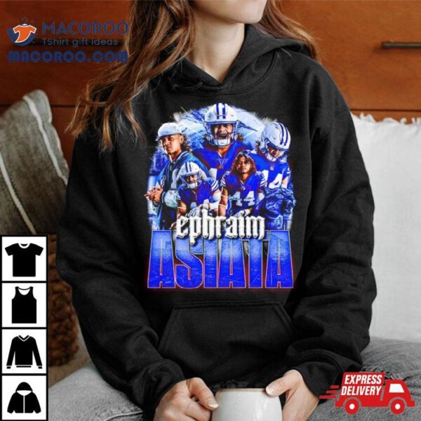 Asiata Ephraim Brigham Young Cougars Graphic Poster Shirt