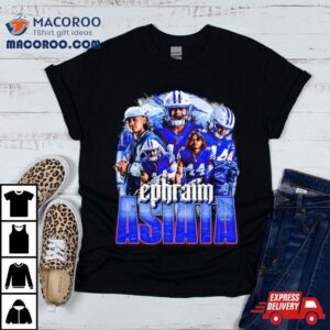 Asiata Ephraim Brigham Young Cougars Graphic Poster Tshirt