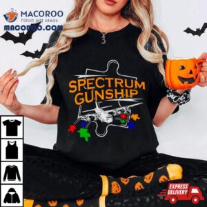 Autism Spectrum Gunship Tshirt