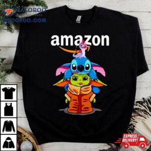 Baby Yoda And Stitch Amazon Tshirt