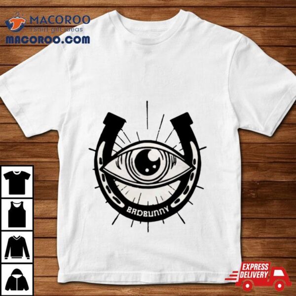 Bad Bunny Tour 2024 Logo Most Wanted Tour Eye Logo Shirt