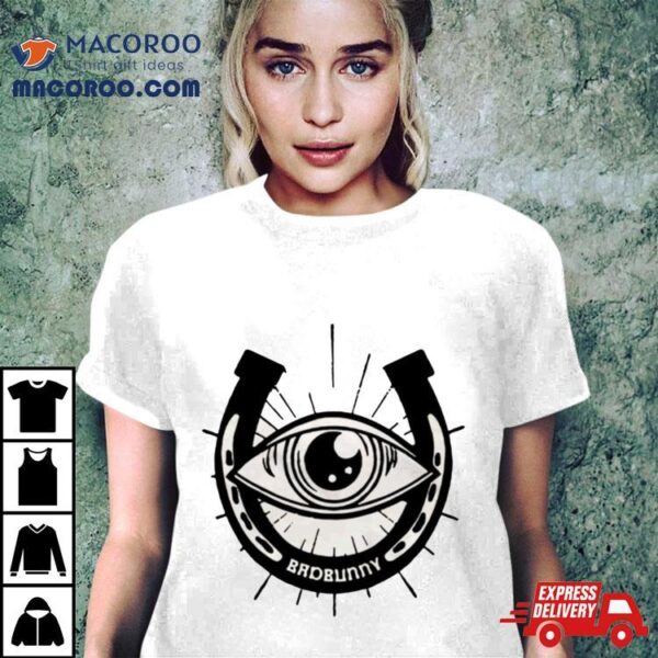 Bad Bunny Tour 2024 Logo Most Wanted Tour Eye Logo Shirt