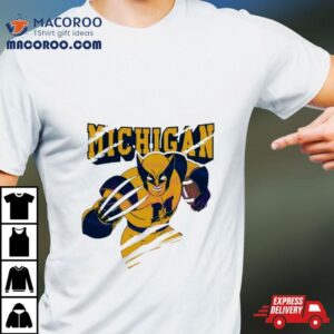 Badman Michigan Wolverines Mandalorian Football Tshirt