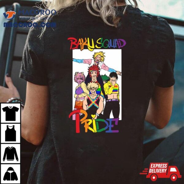 Bakusquad Pride Kaiju No 8 Shirt