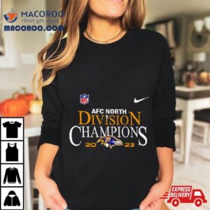 Baltimore Ravens Afc North Champions Baseball Tshirt