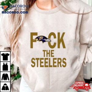 Baltimore Ravens Fuck The Steelers Tshirt