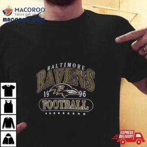 Baltimore Ravens Official Retro Tri Blend T Shirt