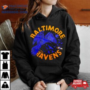 Baltimore Ravens The Raven Retro Tshirt