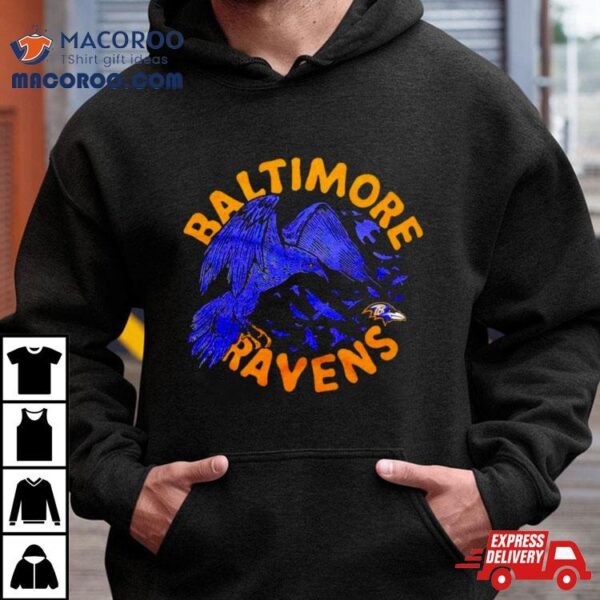 Baltimore Ravens The Raven Retro Shirt