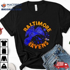 Baltimore Ravens The Raven Retro Tshirt