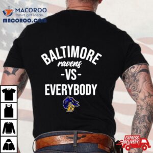 Baltimore Ravens Vs Everybody Retro Tshirt