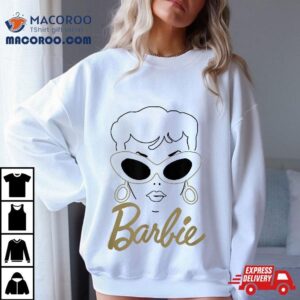 Barbie Th Anniversary Gold Glasses Tshirt