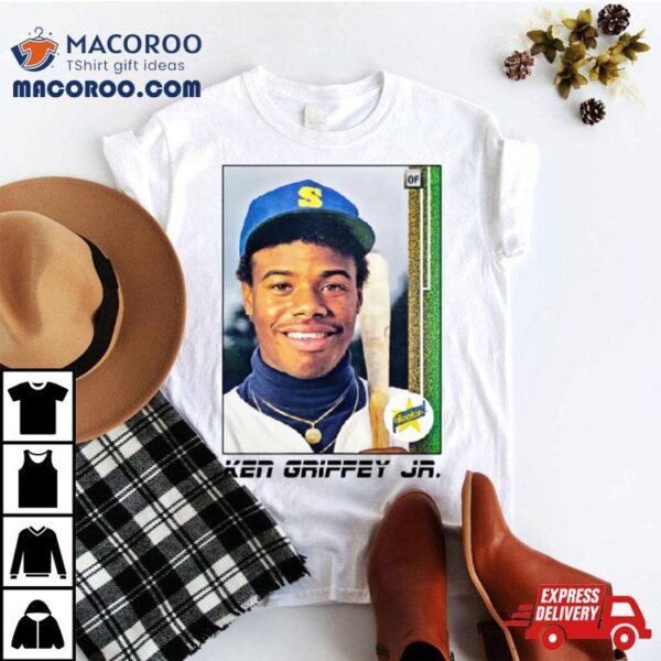 Baseball Card Art Ken Griffey Jr Shirt