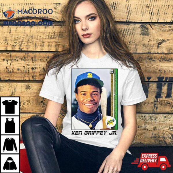 Baseball Card Art Ken Griffey Jr Shirt