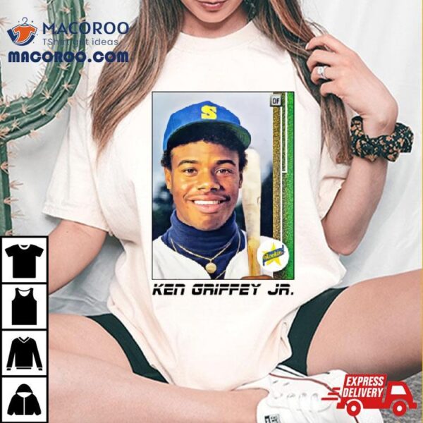 Baseball Card Art Ken Griffey Jr Shirt