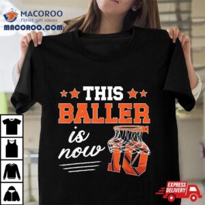 Basketball Th Birthday Boy Ten Year Old Player Tshirt