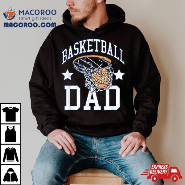 Basketball Dad Coach Sports Fan Father’s Day Gift Shirt