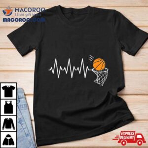 Basketball Heartbeat Lover Tshirt