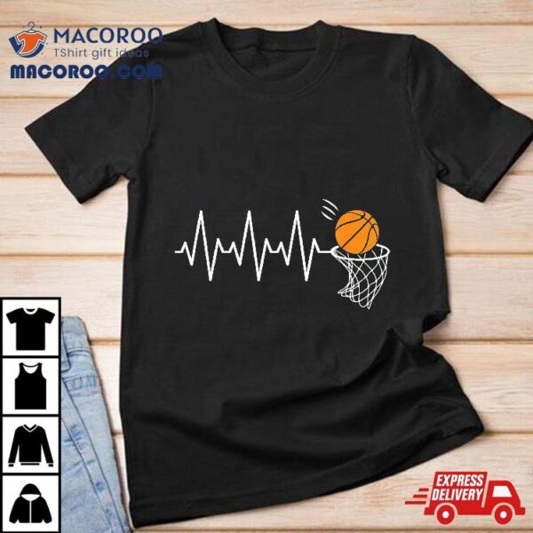 Basketball Heartbeat Lover Shirt