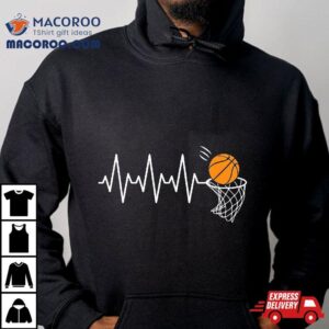 Basketball Heartbeat Lover Tshirt