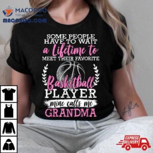 Basketball Player Grandma Grandmother Enthusias Tshirt