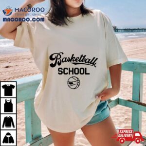 Basketball School Nebraska Tshirt