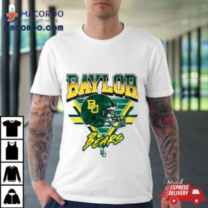 Baylor Bears Helmet Triangle Vintage Tshirt