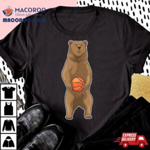 Bear Basketball Player Sports Tshirt