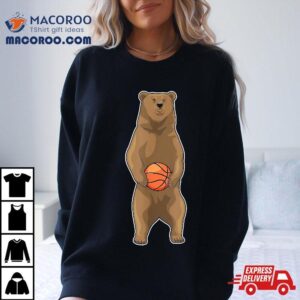 Bear Basketball Player Sports Tshirt