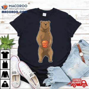 Bear Basketball Player Sports Tshirt