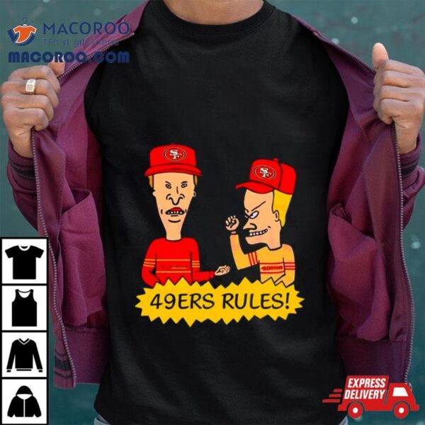 Beavis And Butt Head San Francisco 49ers Shirt