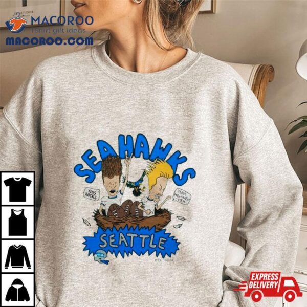 Beavis And Butt Head X Seattle Seahawks This Rocks New Shirt