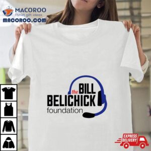 Belichick Wearing The Bill Belichick Foundation T Shirt