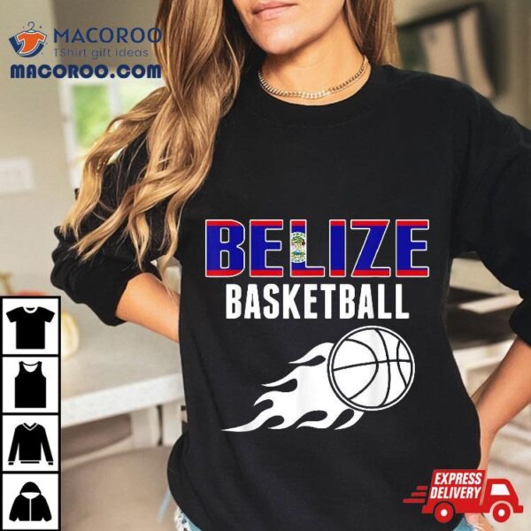 Belize Basketball Fans Jersey – Belizean Flag Sport Lovers Shirt