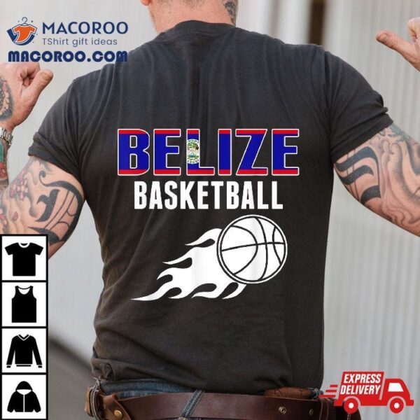 Belize Basketball Fans Jersey – Belizean Flag Sport Lovers Shirt