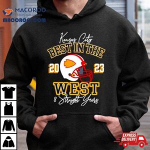 Best In The West Straight Years Kansas City Chiefs Signatures Tshirt