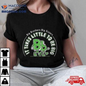 Big Brothers Big Sisters It Takes Little To Be Big T Shirt