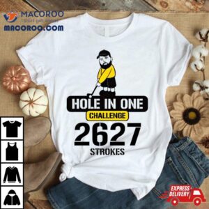 Big Cat Hole In One Strokes Tshirt