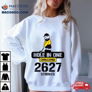 Big Cat Hole In One Strokes Tshirt